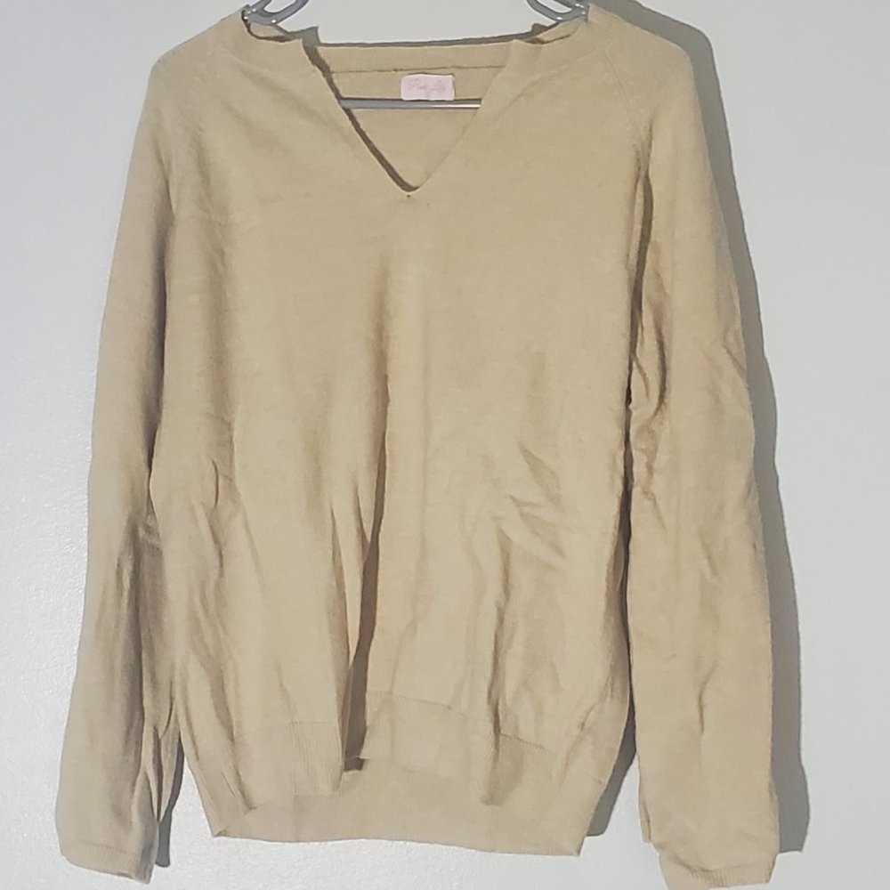 Pink Lily Wide Sleeve Shirt